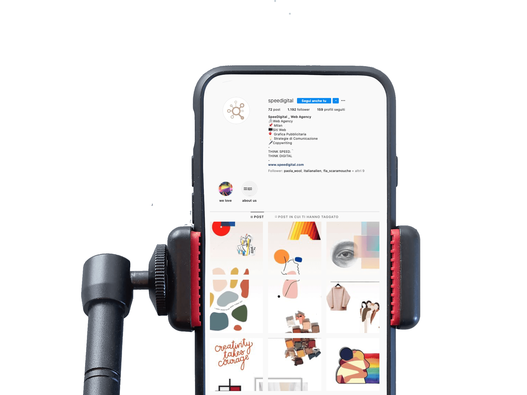 gestione profilo instagram per piccole imprese