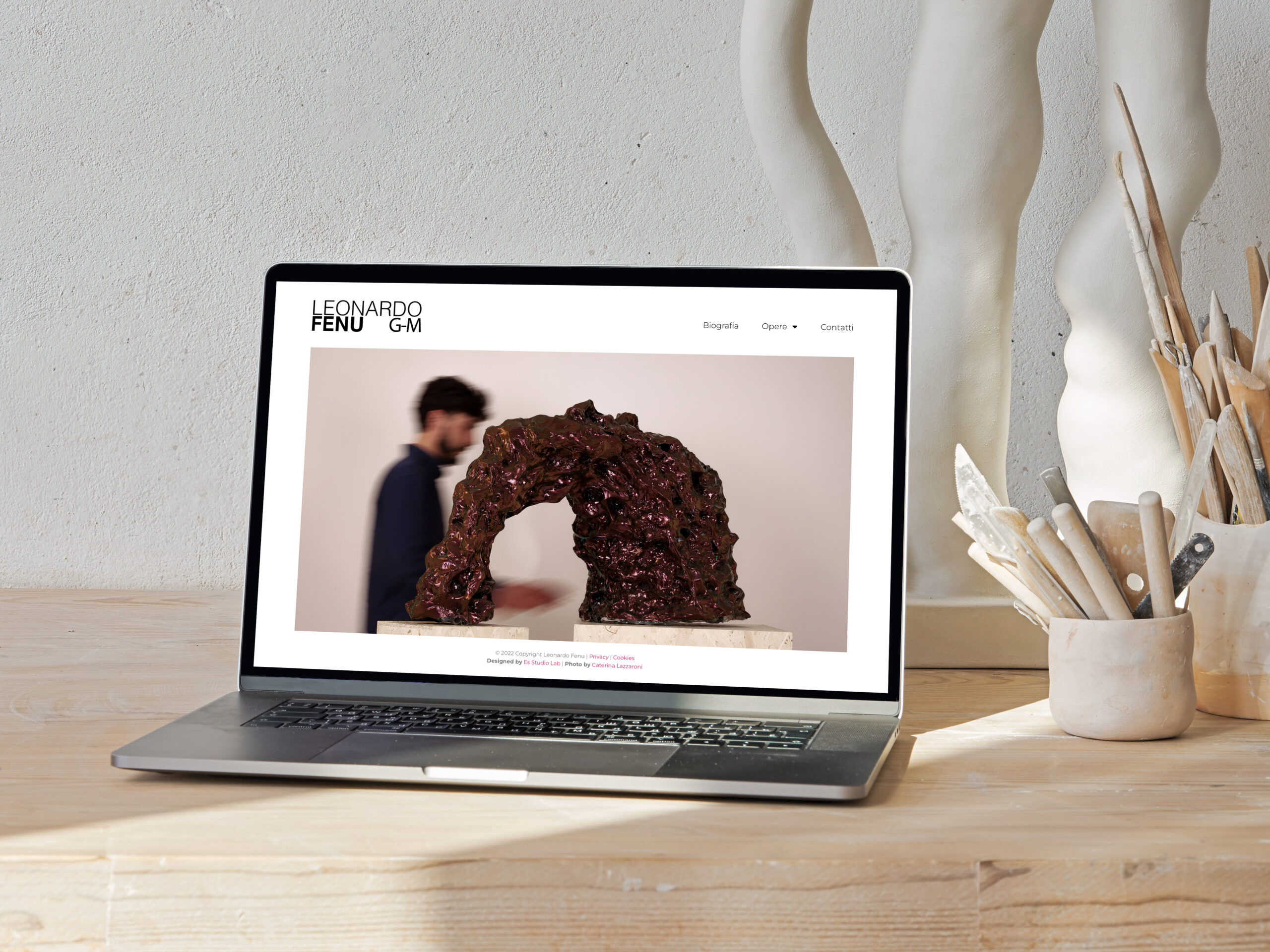 sito web per artista