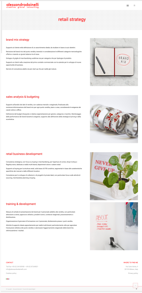 realizzazione sito web per professionista
